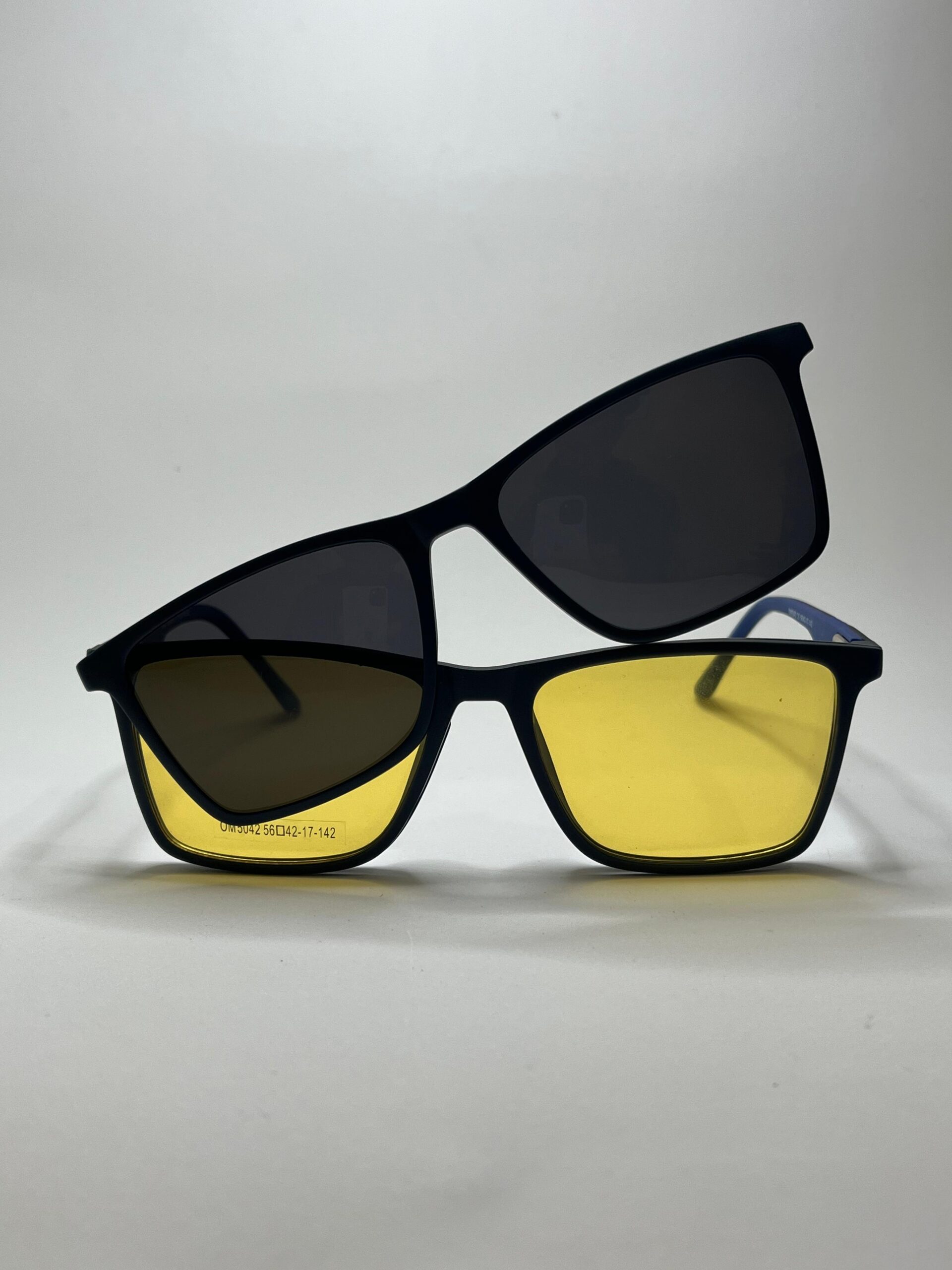 Armação Óculos Masculino Suel 2 em 1 Italy Design - Imagem 3