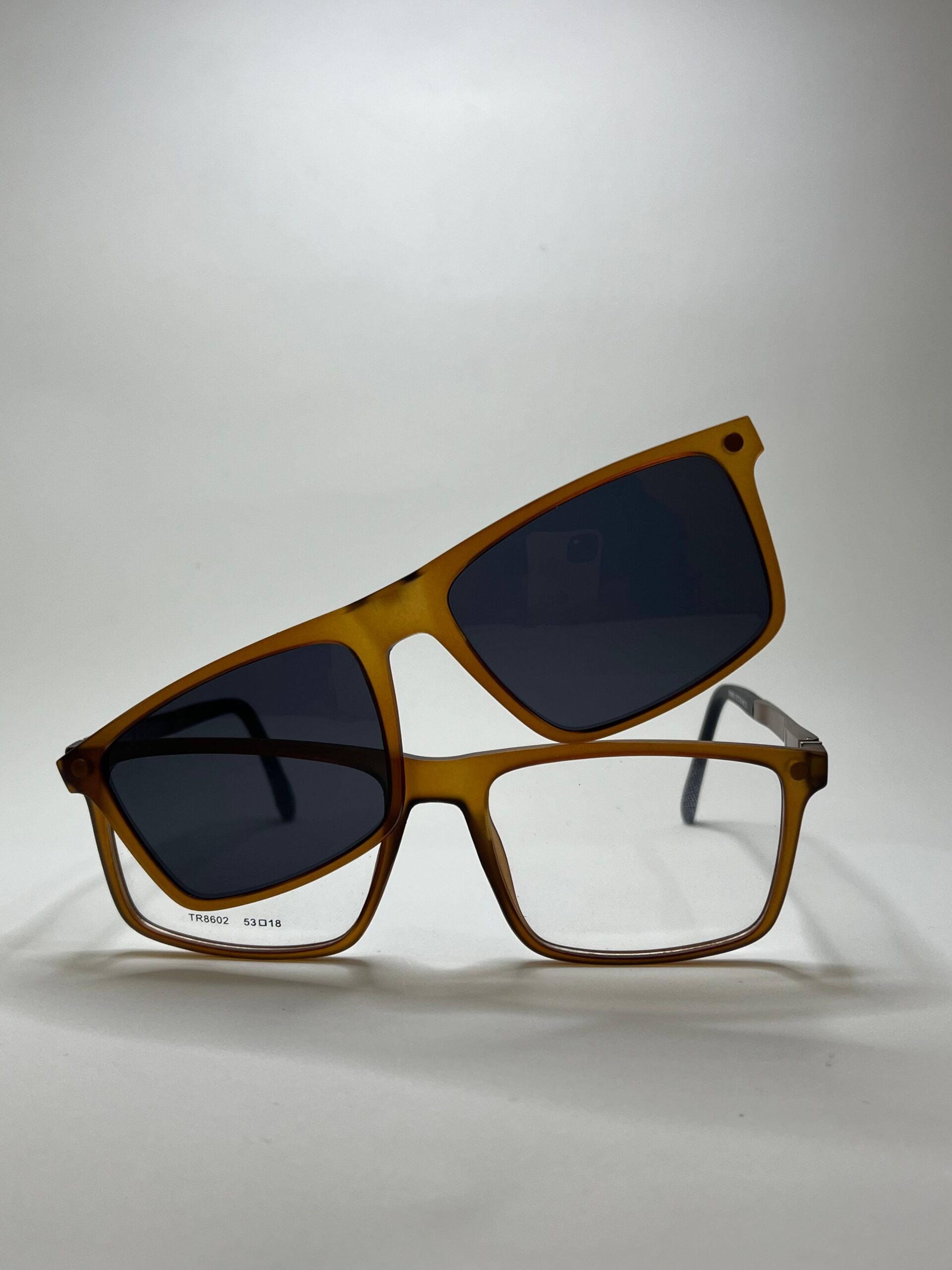 Armação Óculos Masculino 2 em 1 Azax